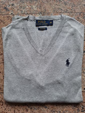 Polo Ralph Lauren Pullover Pulli Gr. XS, Hellgrau, Neuwertig