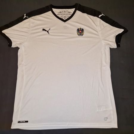 Trikot Österreich Puma XXL weiss Authentic-Siegel 2016/2017
