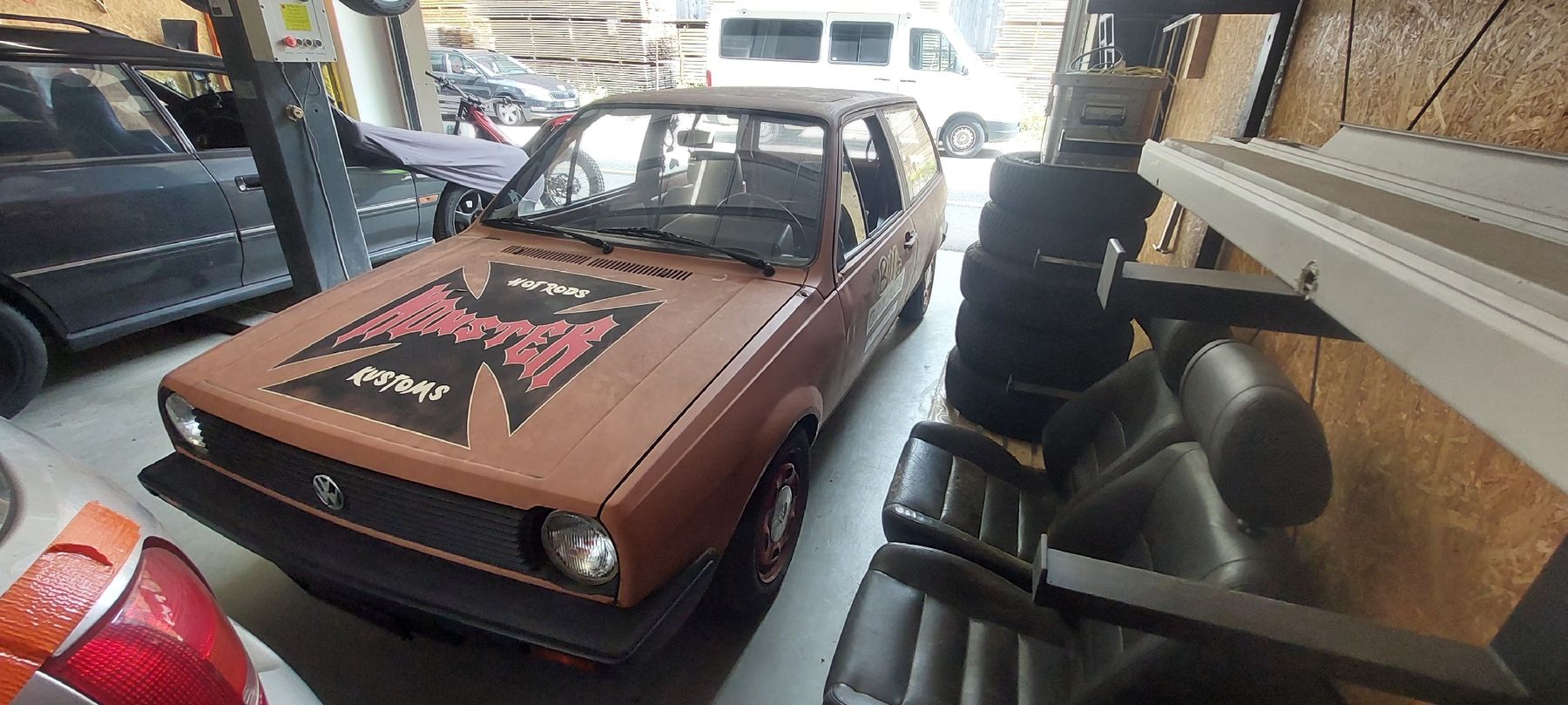 Autos: VW Polo Steilheck als Bastlerfahrzeug oder Teileträger – Défectueux à Muotathal par sil_nd66 1