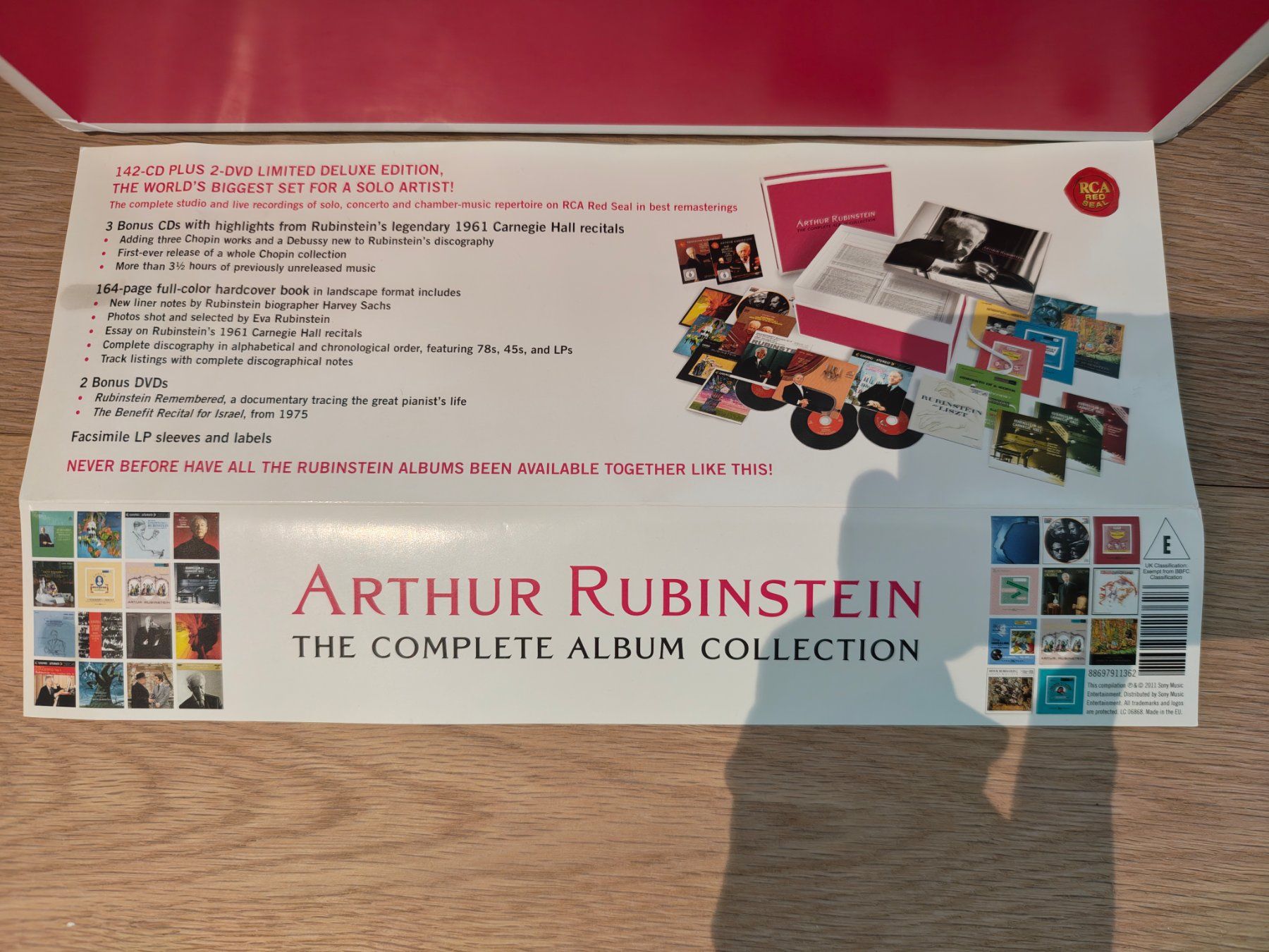CDs: Arthur Rubinstein - Complete Album Collection - 142 CD – D'occasion à Immensee par Pelab 1