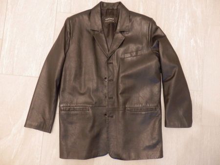 Veste Cuir Nappa Homme