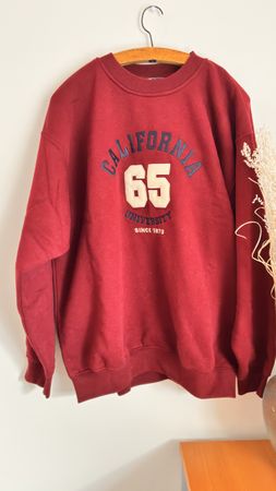 Sweatshirt California 65 University XL red perfect condition