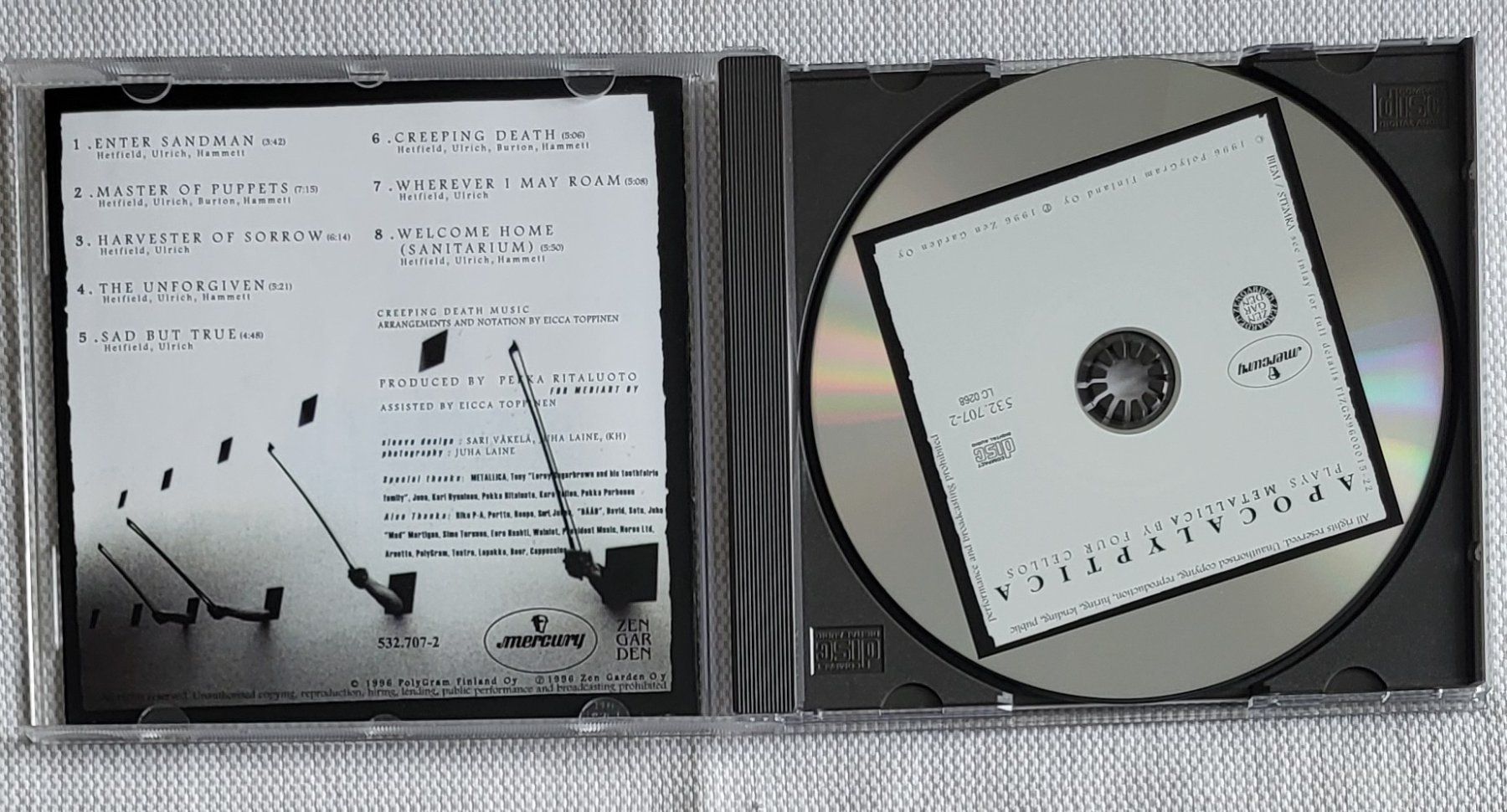 CD: Apocalyptica - Plays metallica – Usato da Villars-sur-glane venduto da Epsilonhike 2