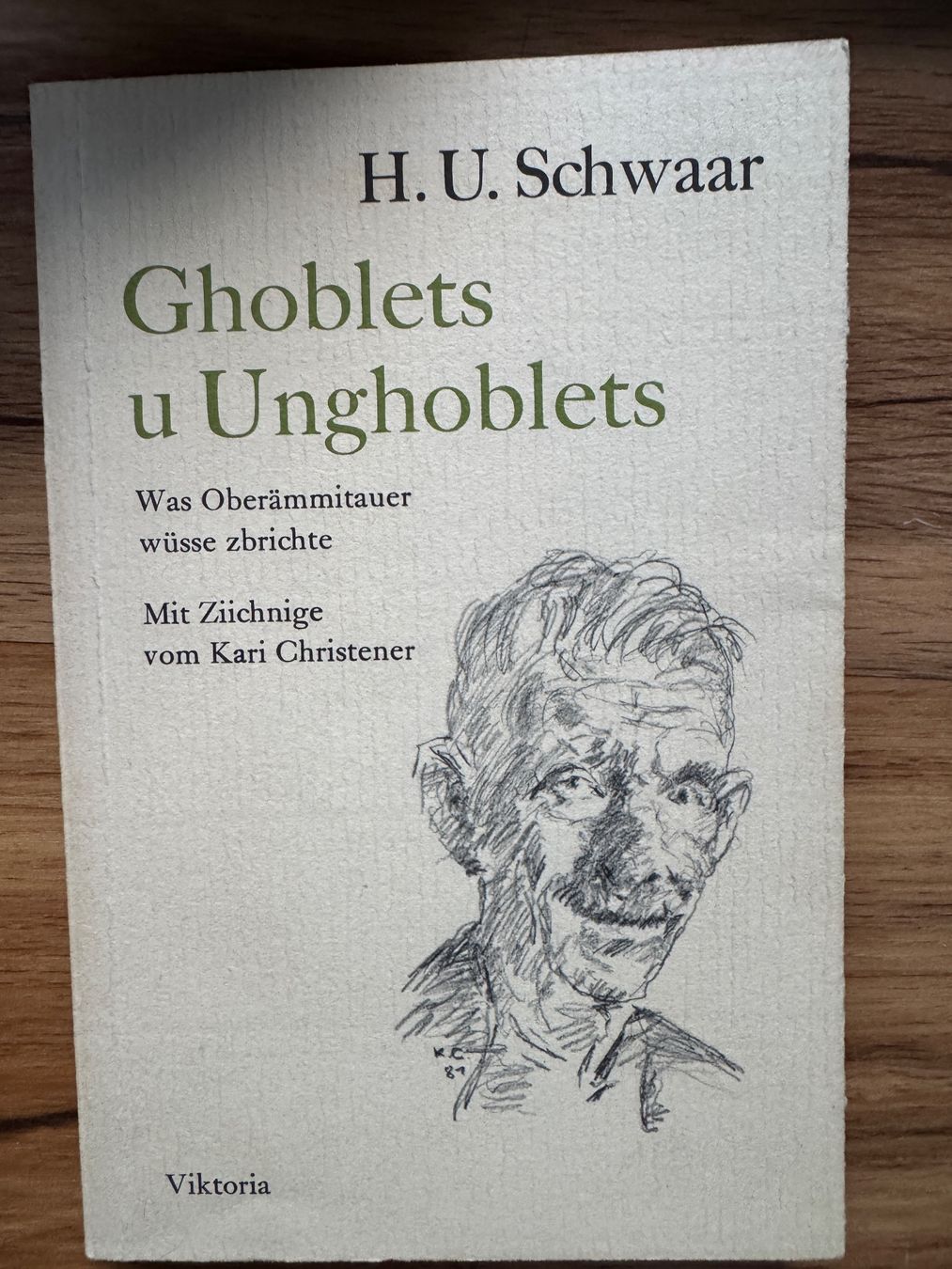 Libri: H.U. Schwaar - Ghoblets u Unghoblets – Usato da Münchenbuchsee venduto da kalapani