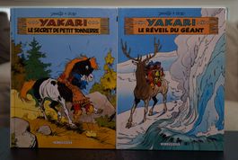 BD Yakari tome 7 et 9 Derib Job bon état