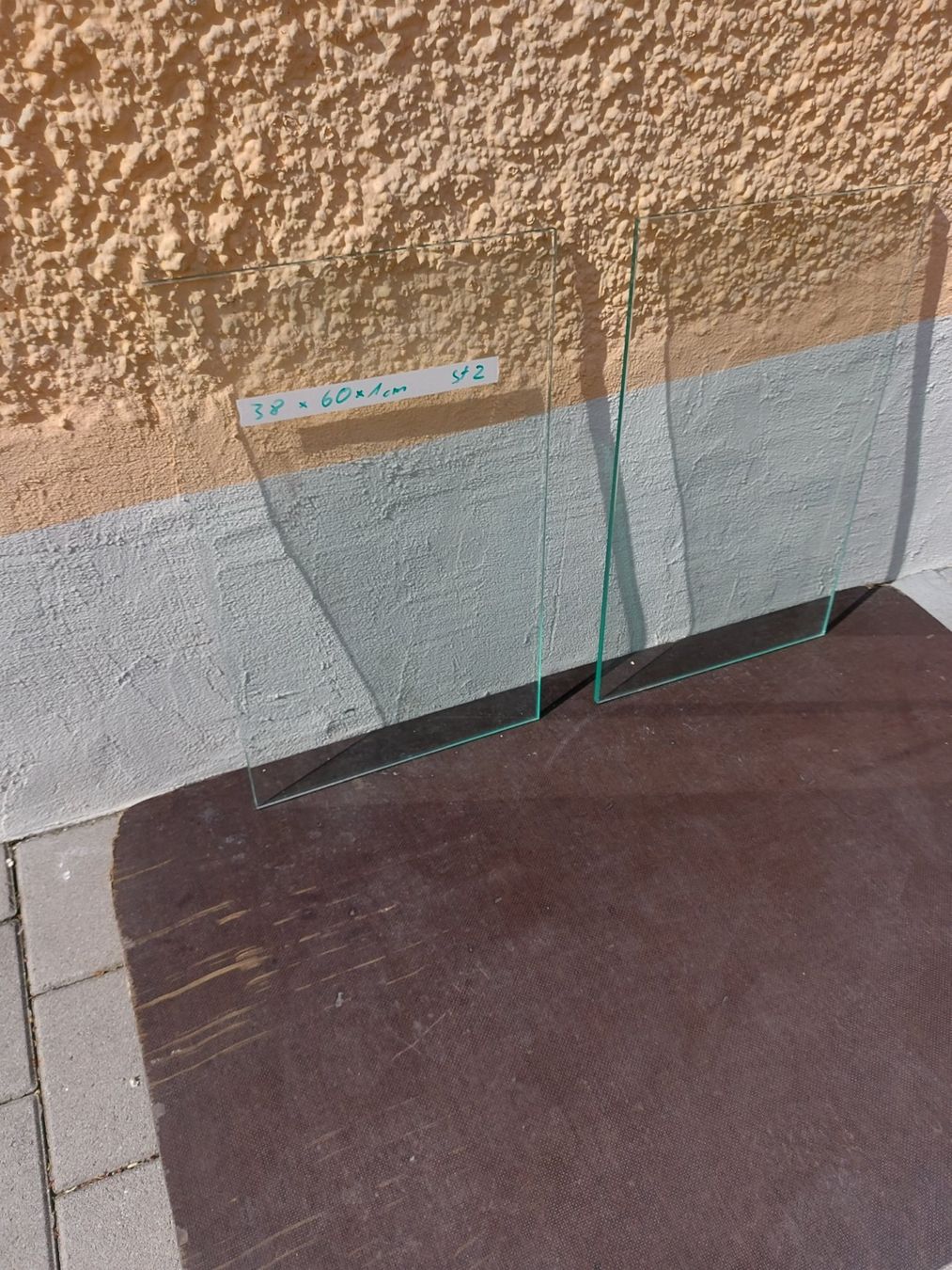 Bicchieri: 2 Stk. Glasplatten, 38 x 60 x 1cm – Usato da Rheinau venduto da profitronic.shop 4