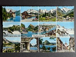 Switzerland - 12 Ansichten - um 1959