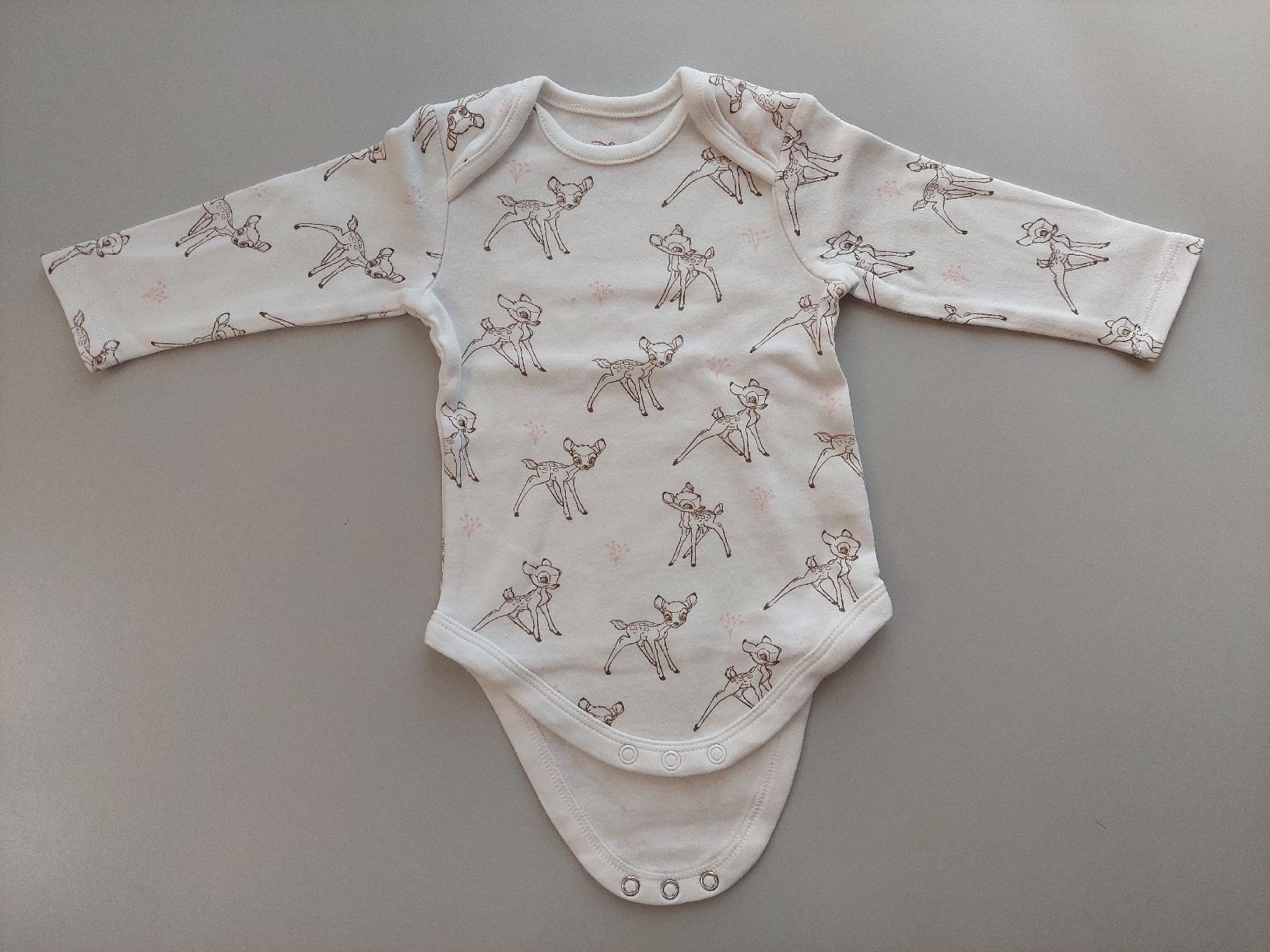 C&A Biancheria intima: Body langarm, Bambi, Grösse 62, Disney, C&A – Usato da Aeschi b. Spiez venduto da Corin1234