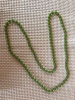 Modeschmuck Kette grün / Kunststoff