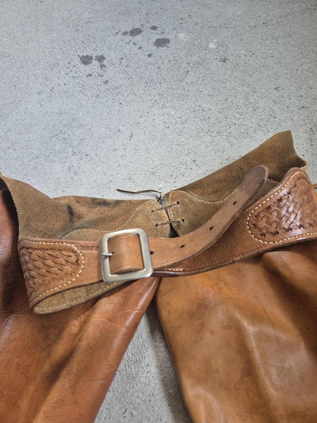 Pantalons: Western Chaps mit Franseln – D'occasion à Schaanwald par Gismo034 5