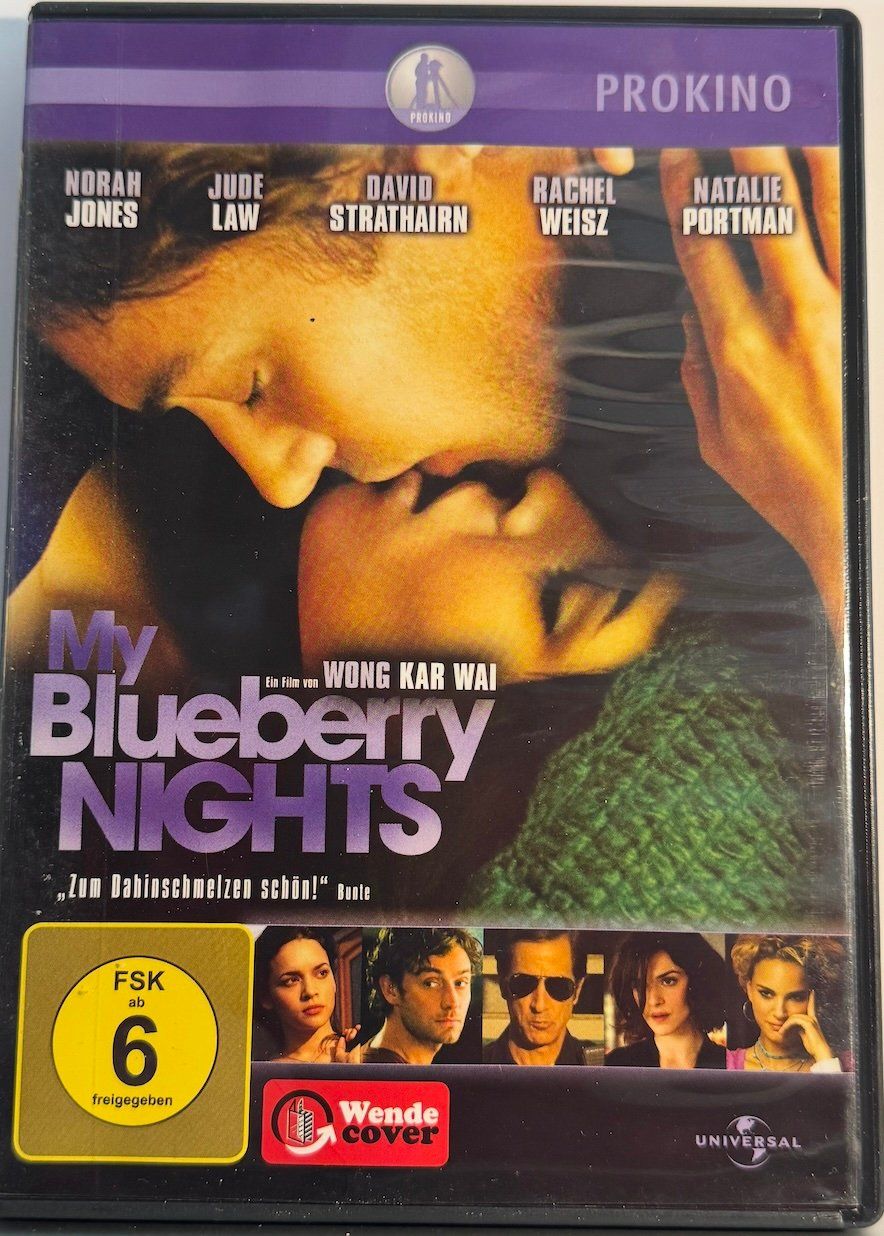 Tutti i DVDs: DVD BLUEBERRY NIGHTS – Usato da Wisen venduto da gigisna