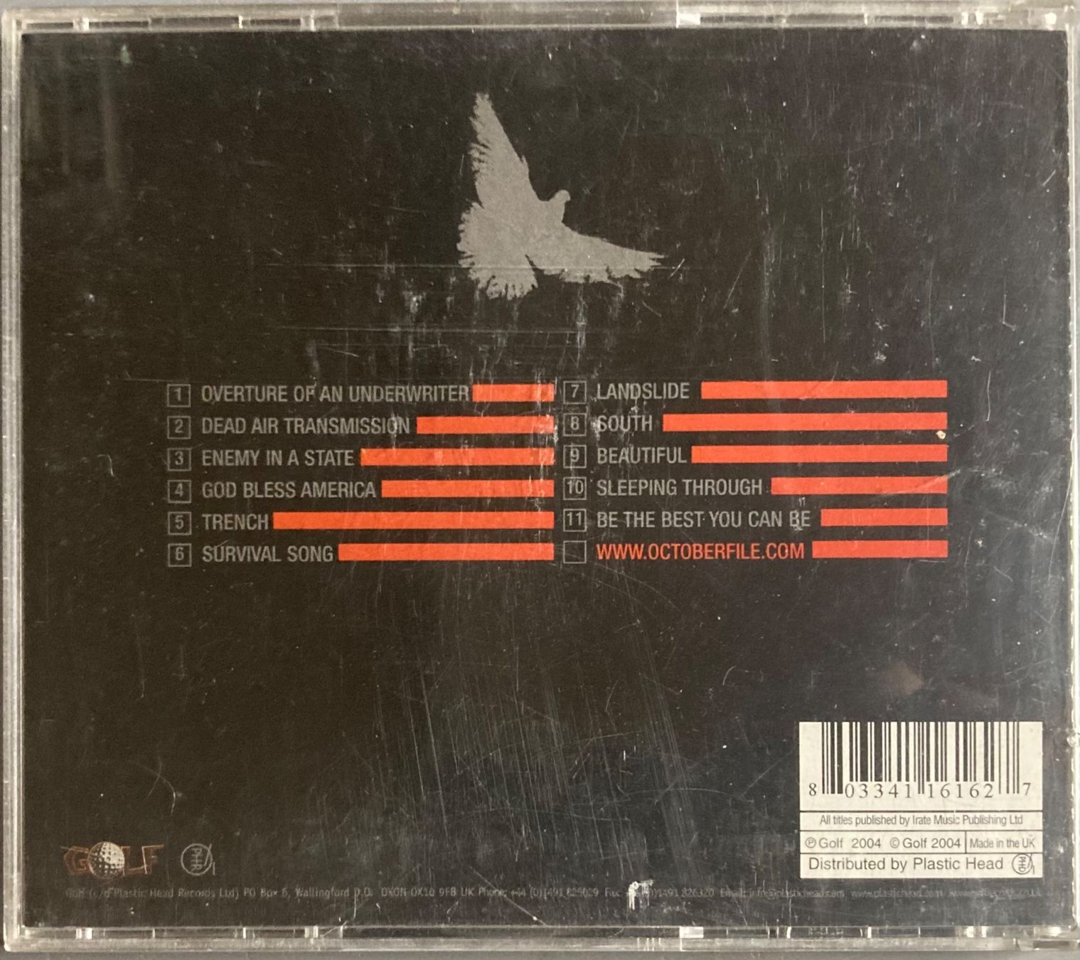 Schallplatten: OCTOBER FILE - A LONG WALK ON A SHORT PIER – Gebraucht aus Poliez-Pittet von Newtown-Records 1