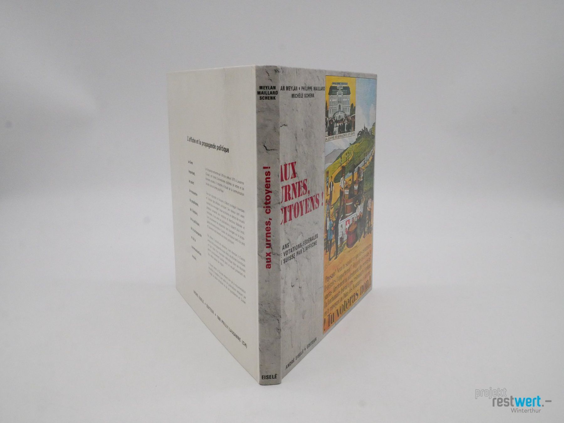 Libri: Aux urnes, citoyens! ANDRÉ EISELÉ – Usato da Winterthur venduto da Restwert_Winterthur 1