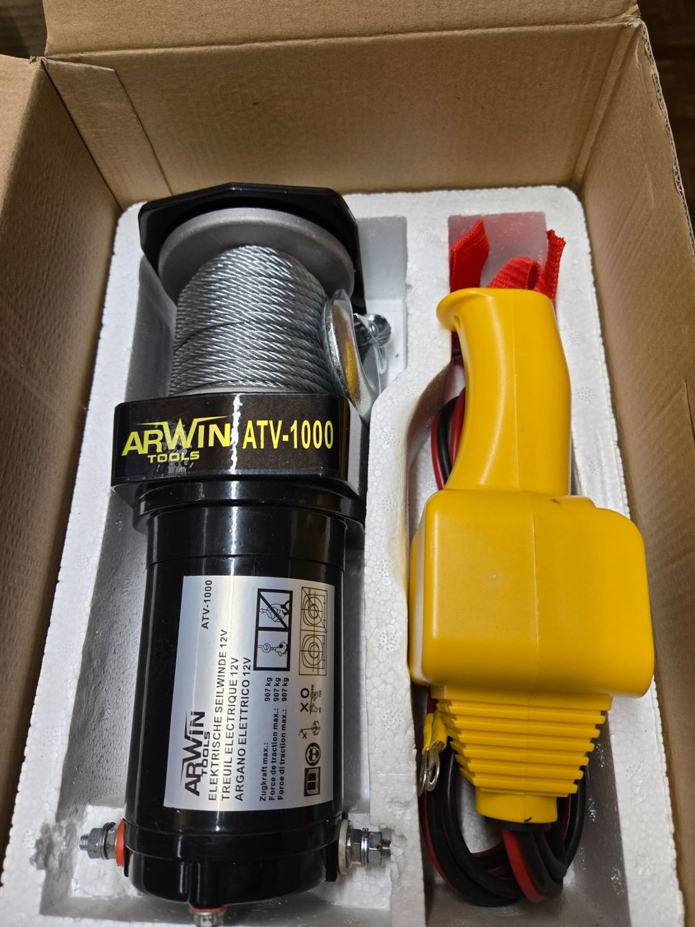 Altro per stoccaggio & trasporto: Seilwinde 12 Volt – Nuovo e nell'imballaggio originale da Busswil b.Melchnau venduto da horscht01 2