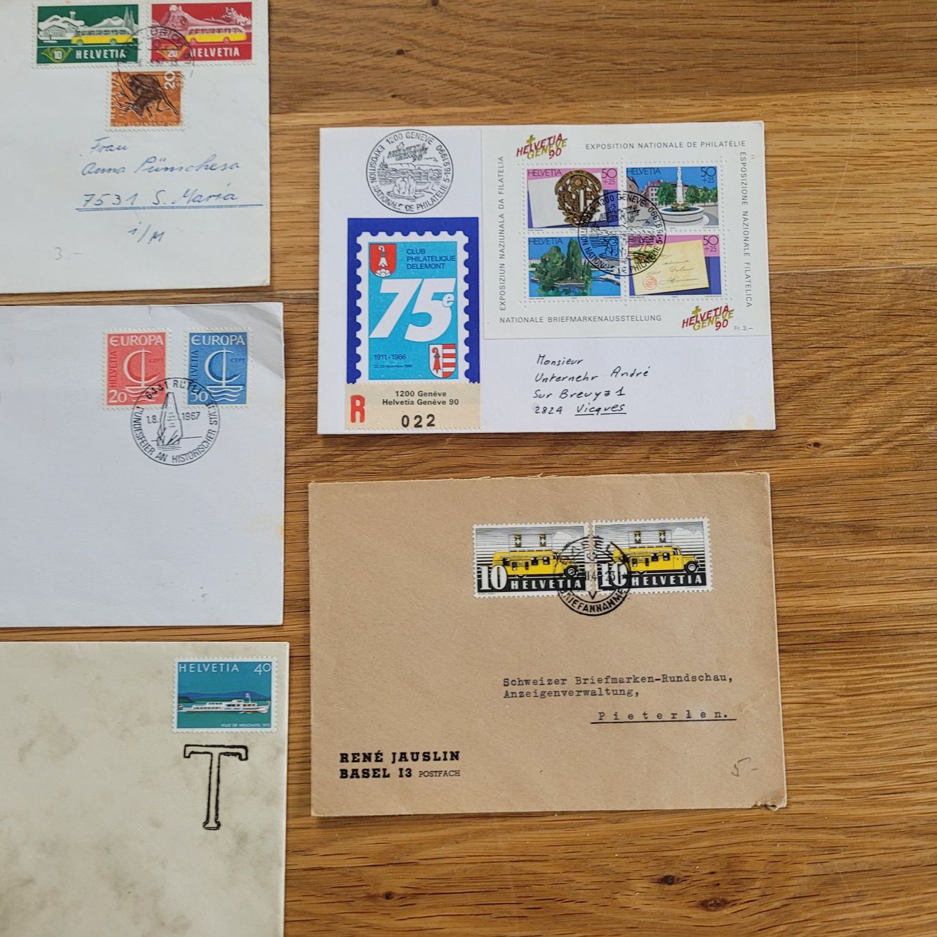 Tutti i francobolli: Lot De Documents Divers – Usato da Biel/Bienne venduto da Destockweb 3