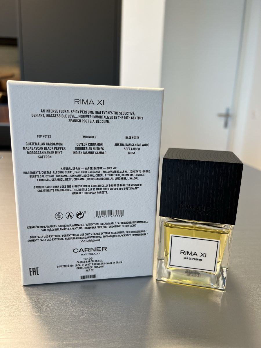 Profumi & Eau de Toilette: Rima XI Carner Barcelona ,100ml – Usato da Mönchaltorf venduto da alpina_1 1