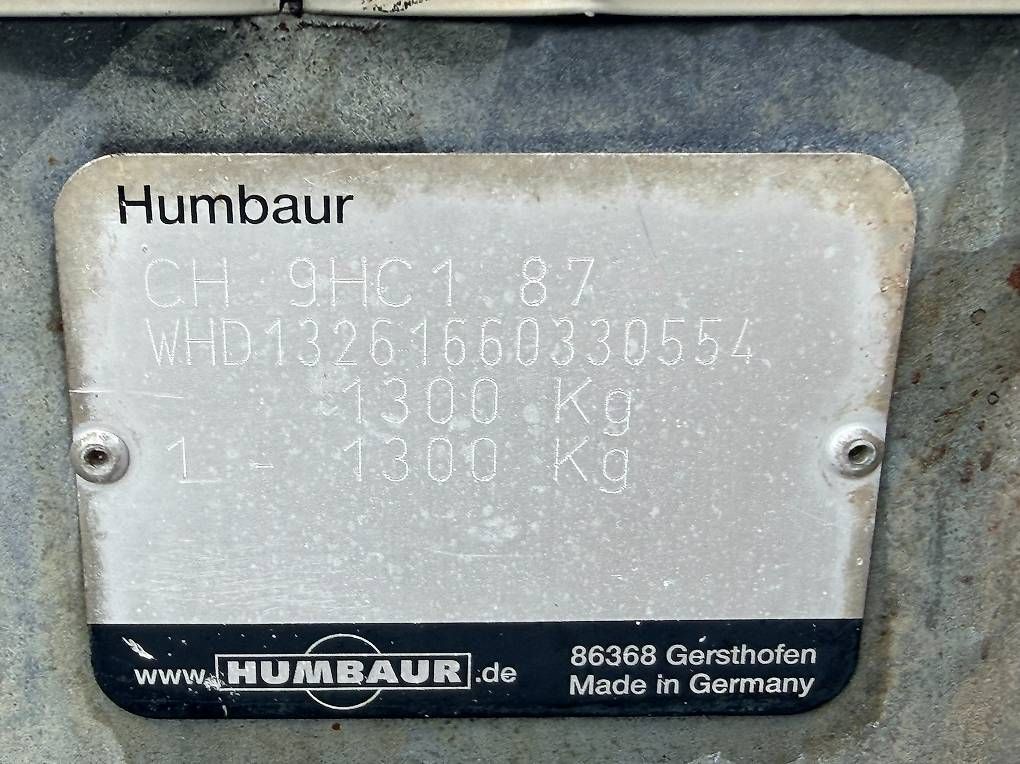 Anhänger: Humbaur H13K Anhänger 1300 kg Gesamtgewicht MFK 31.01.2024  – Gebraucht aus Baar von Fahrzeug-Technik-neu 6