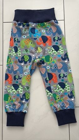 Pumphose Mitwachshose Elefant Gr. 92/98 Neu