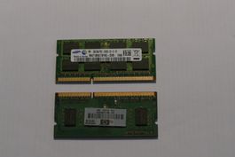 RAM Modul Samsung 2GB PC3-10600S DDR3 SO-DIMM gebraucht