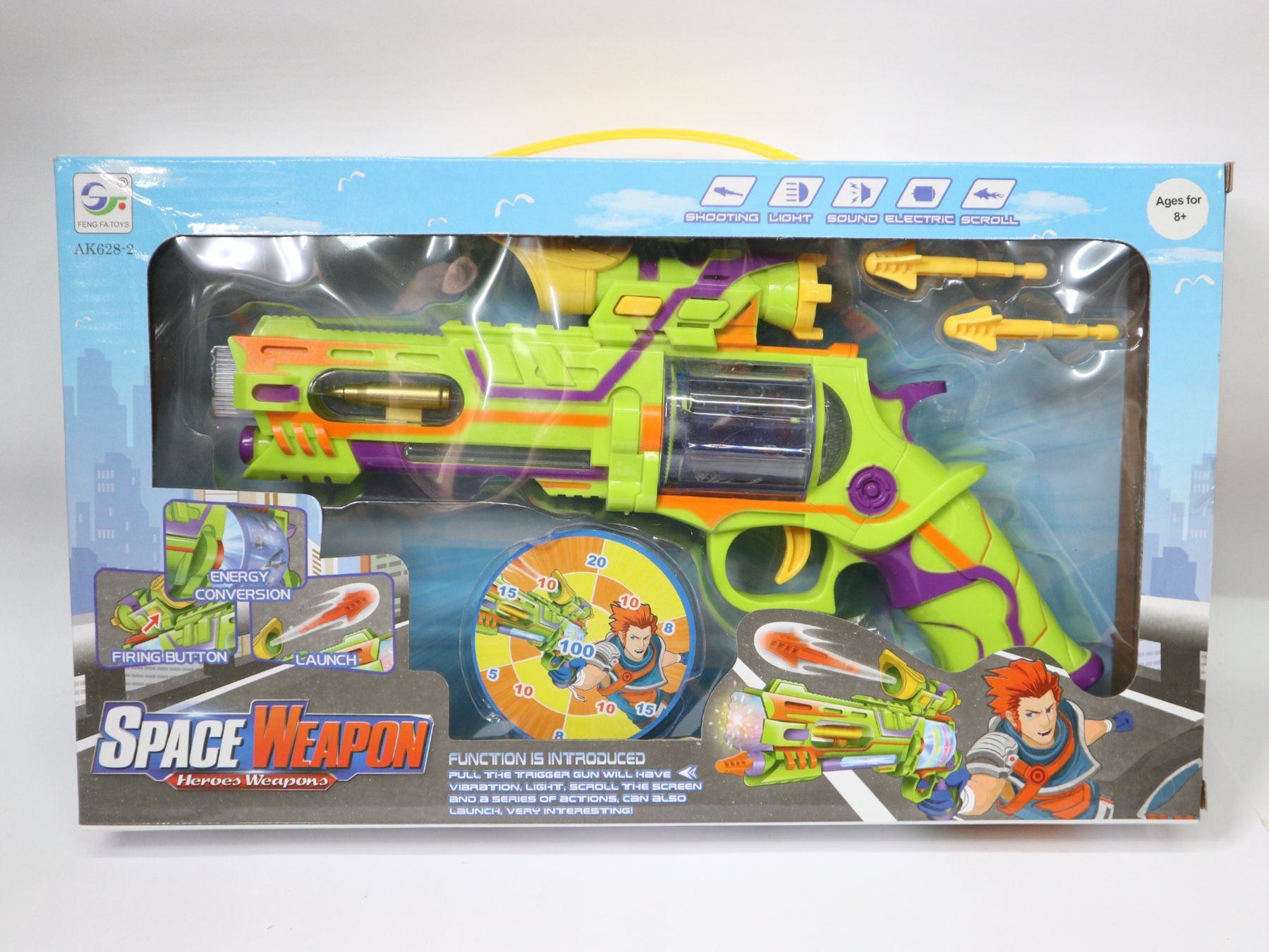 Spielzeuge: Grosse Pistole Space Gun Revolver neu – Neu und originalverpackt aus Eschenbach SG von Astalavista