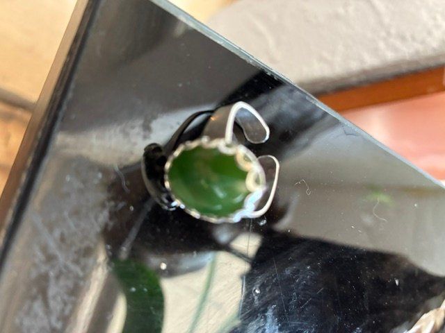 Anelli: bague argent sterling avec agate 4.7 gr – Usato da Evilard venduto da nenette01