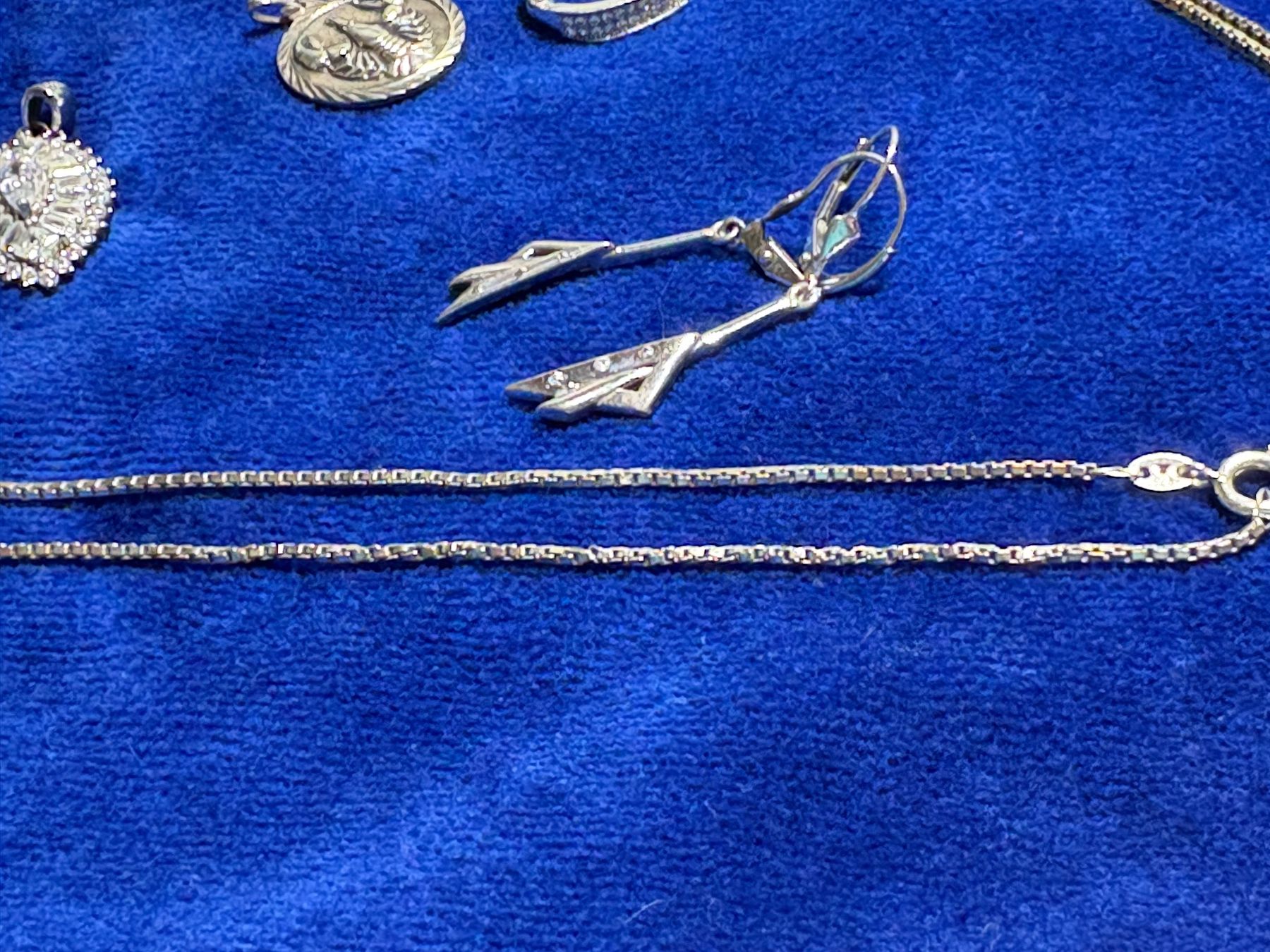 Altri gioielli: 47 gr. 925 Silberschmuck gemischt. – Usato da St. Peterzell venduto da verena40 1