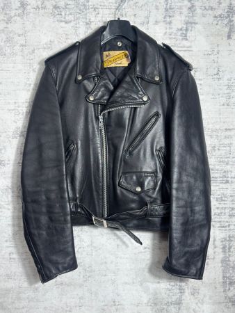 VINTAGE 80s SCHOTT N.Y.C 618 PERFECTO JACKET SZ: 46