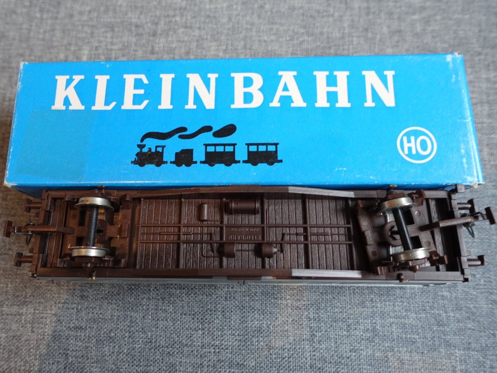 Kleinbahn Modellini di ferrovie: KLEINBAHN No. 316/3 ÖBB Schiebebandwagen "RailCargo Austria" – Usato da Wallbach venduto da Sarrows 5