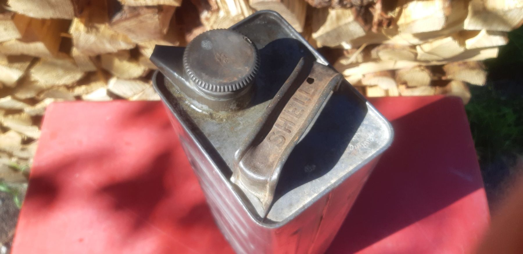 Accessori per altri veicoli: Antiker SHELL Kanister – Usato da Wolfhalden venduto da Quiria68 1
