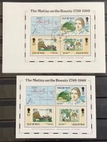 1989 Insel Man - GB - Bounty  / Block 11 Postfrisch** + ET