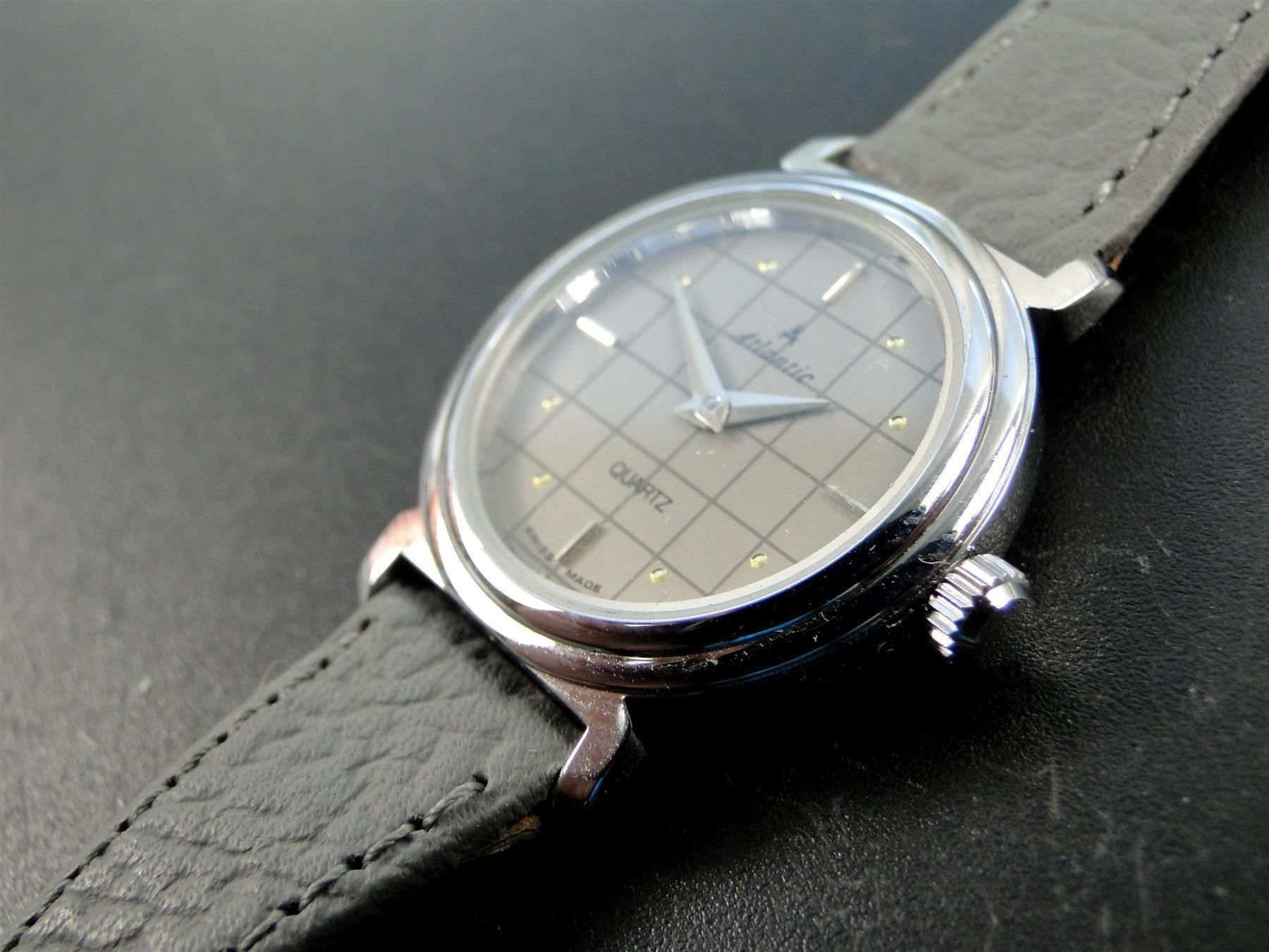 Atlantic Orologi: NOS - Atlantic Damenuhr / Markenuhr - 5d – Nuovo (secondo la descrizione) da Zürich venduto da papsas 1