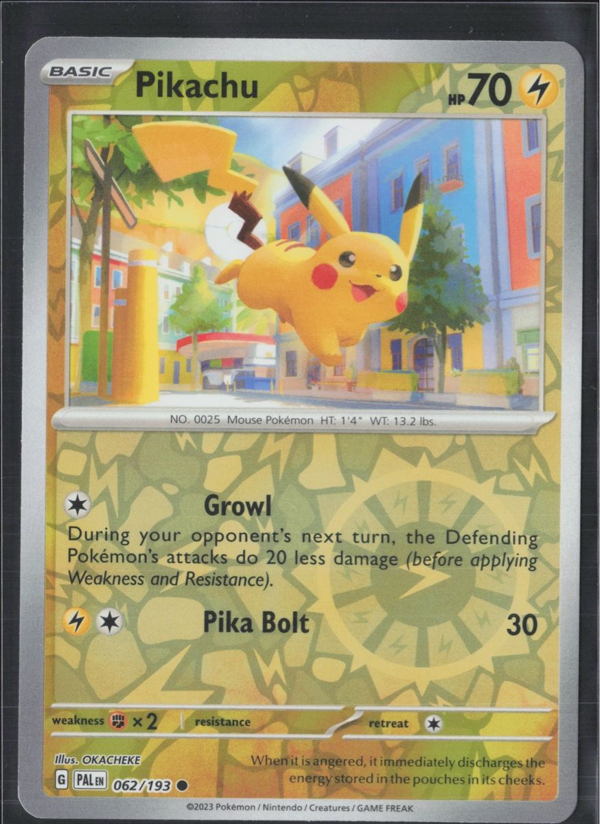 Pokémon Sammelbilder & Trading cards: POKÉMON / Pikachu / Paldea Evolved / Reverse 🇺🇸 – Gebraucht aus Herzogenbuchsee von TCG-High-Quality