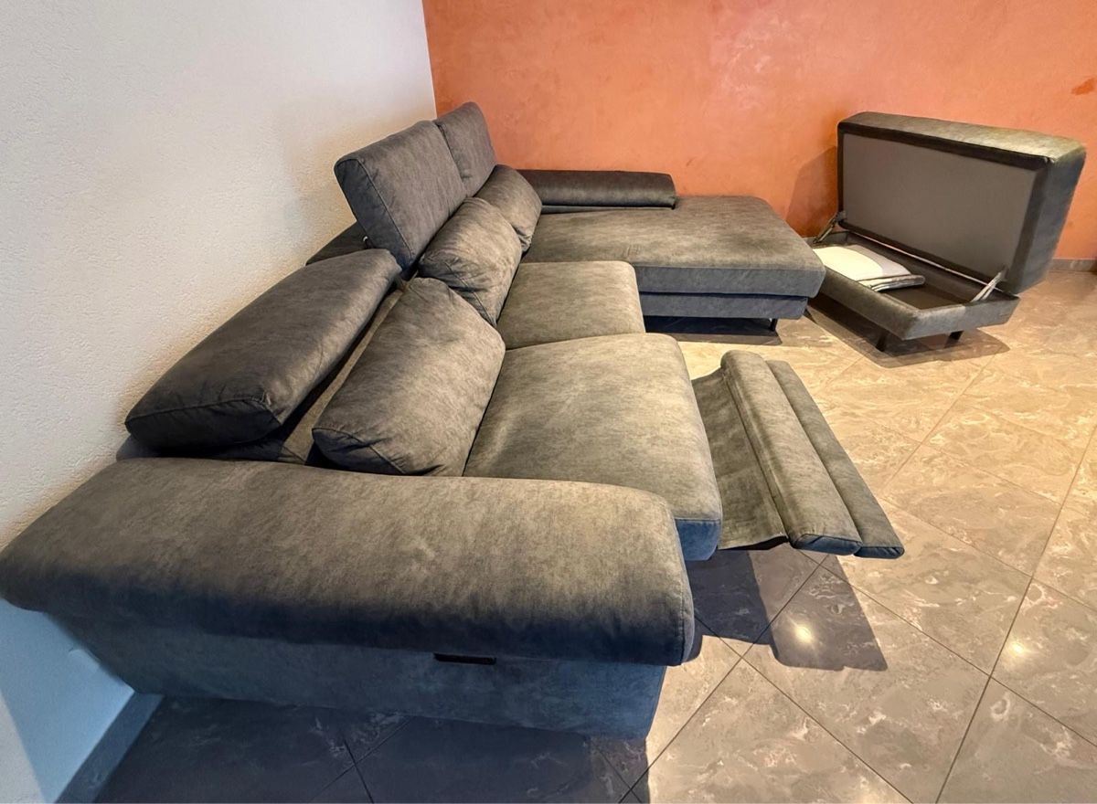 Divani: Graues Designer-Ecksofa Alfonsine von Poltronesofà – Usato da Rheinfelden venduto da Ilenia123 2