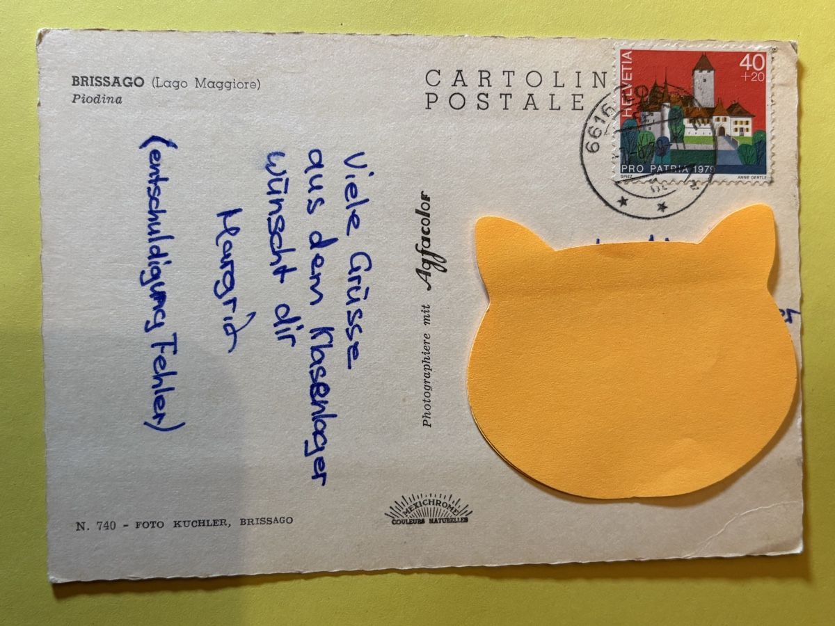 Cartoline postali: AK von Brissago  – Usato da Rümlang venduto da Kartenpost1 1