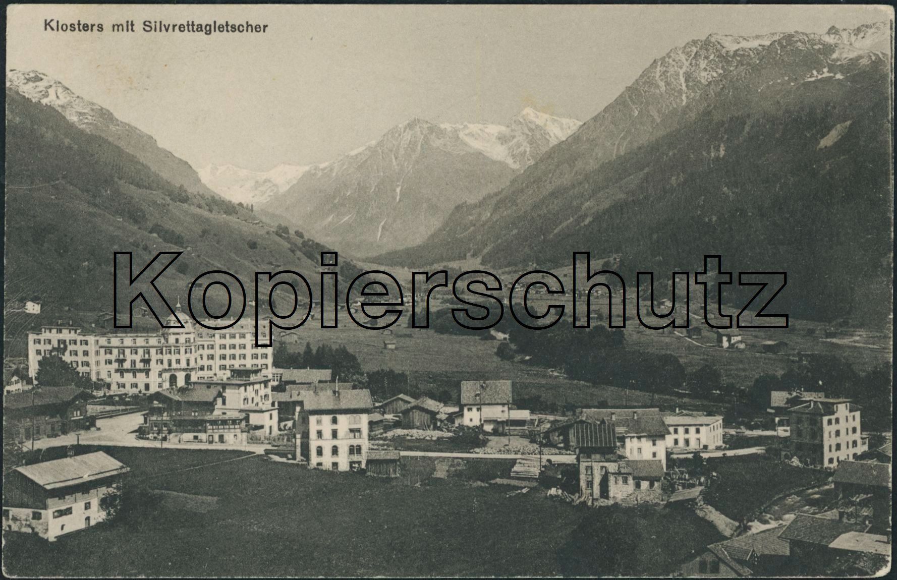 Cartoline postali: GRS Klosters – Usato da Schindellegi venduto da leecollect