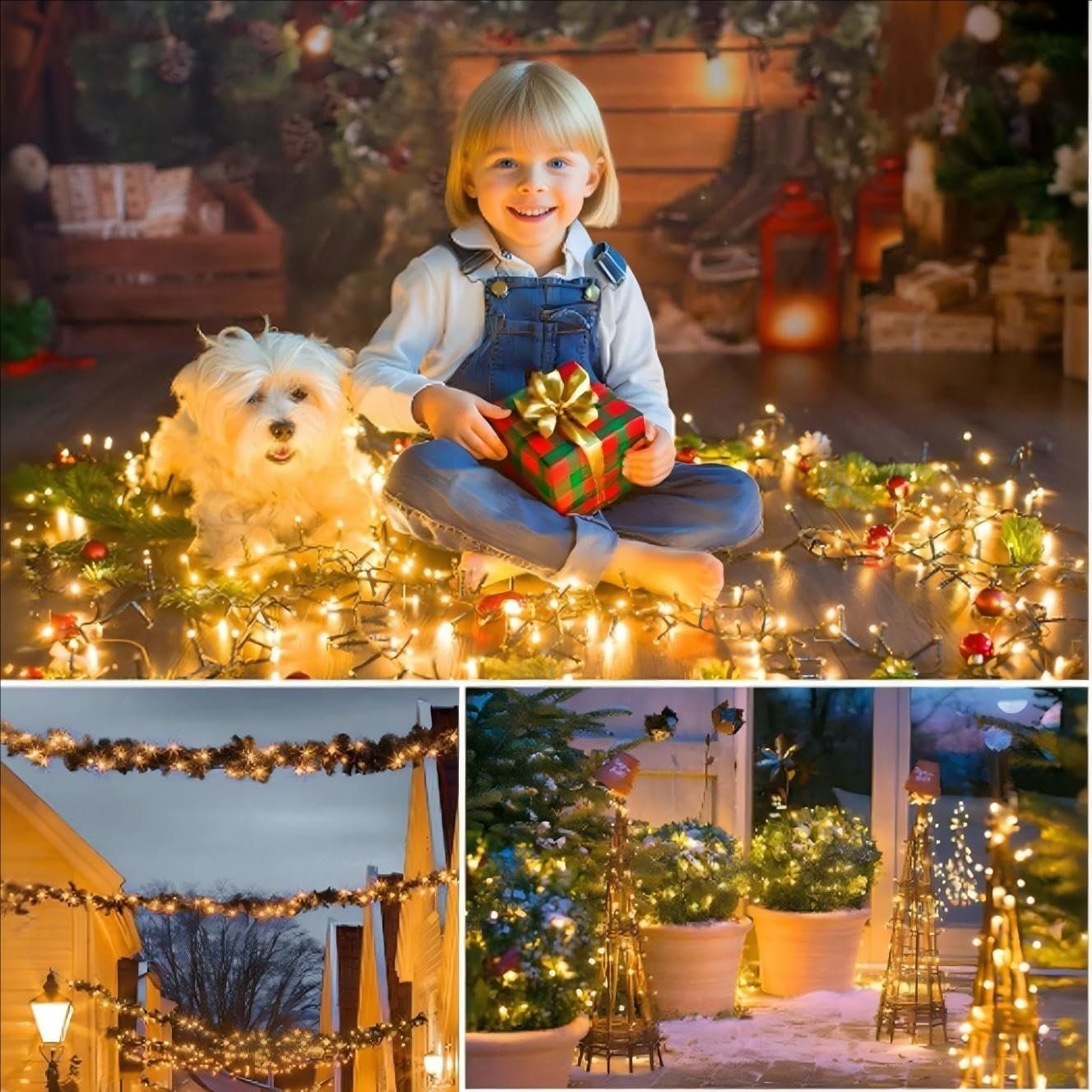Ghirlande e barre luminose: 2x Solar Lichterkette 20m – Nuovo e nell'imballaggio originale da Nuglar venduto da SmartLiving24 1