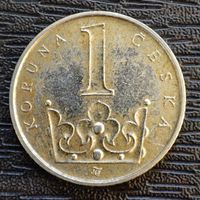 1 Koruna Münze Tschechien
