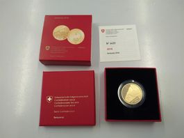 (1632) 50 Franken 2016 PP Gold im Etui