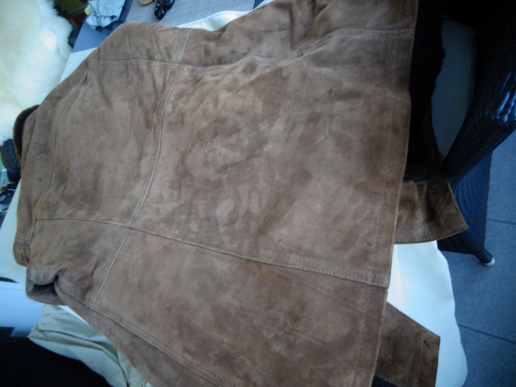 Cappotti: Wildleder Mantel Frey echtes Leder – Usato da Neerach venduto da jenny062 8