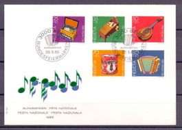 CH FDC Pro Patria Satz 1985