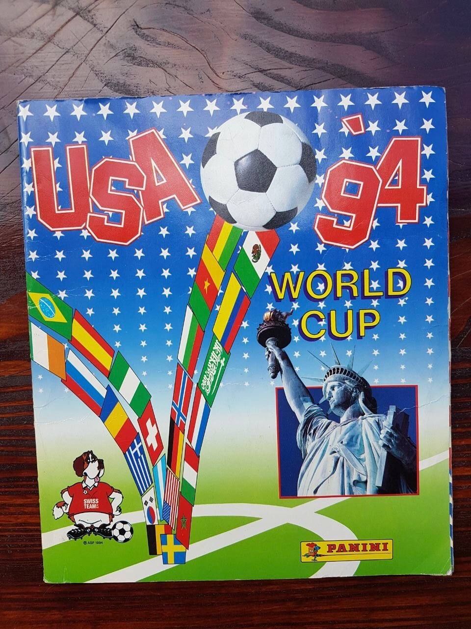 Panini Album: Panini WM 1994 – Usato da Bützberg venduto da Hurricane32