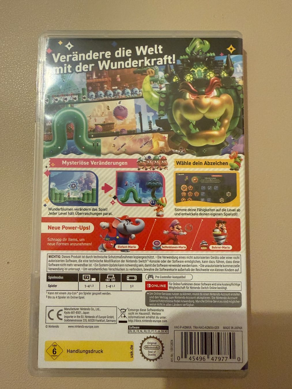 Nintendo Giochi: Nintendo Switch Super Mario Bros Wonder – Usato da Montagnola venduto da mattbert86 1