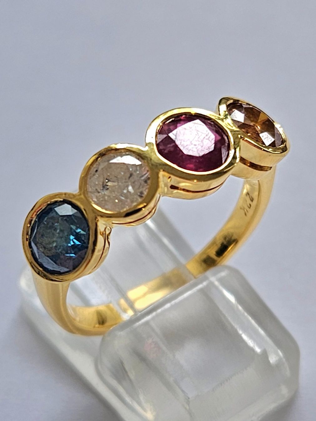 Bagues: Diamant Gold Fingering – Neuf avec emballage d'origine à Zürich par adriben 6