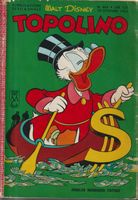 Italian edition Disney TOPOLINO # 464 OCT 18 1964 vintage Mi