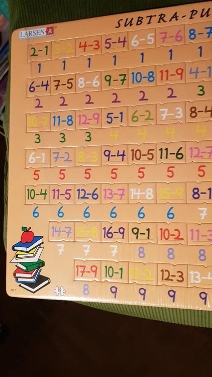 Puzzles: Rechnen Subtra - Puzzle soustraire – Gebraucht aus Spiegel b. Bern von sus_xj97 1