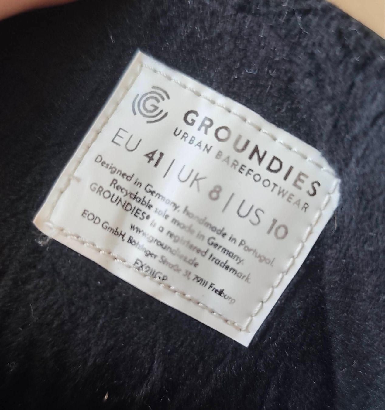 Chaussures femmes: Groundies Barfussschuhe schwarz – D'occasion à Roggwil BE par ga_reb 4