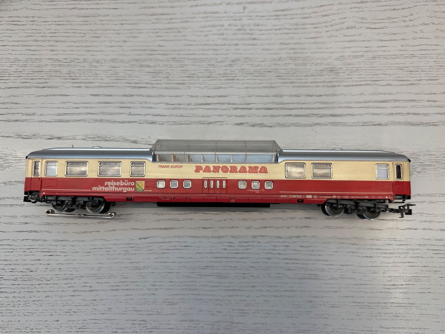 Märklin Modellini di ferrovie: Märklin 4169 TEE Panoramawagen – Usato da Lupsingen venduto da New-Haven 2