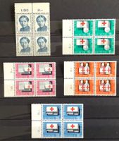 1963 Pro Patria / Viererblöcke Satz **