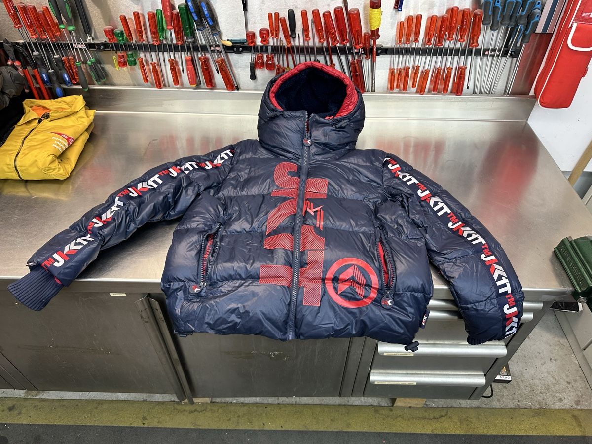 Giacche: Daunenjacke Jack1t blau rot – Usato da Schwende venduto da weesli