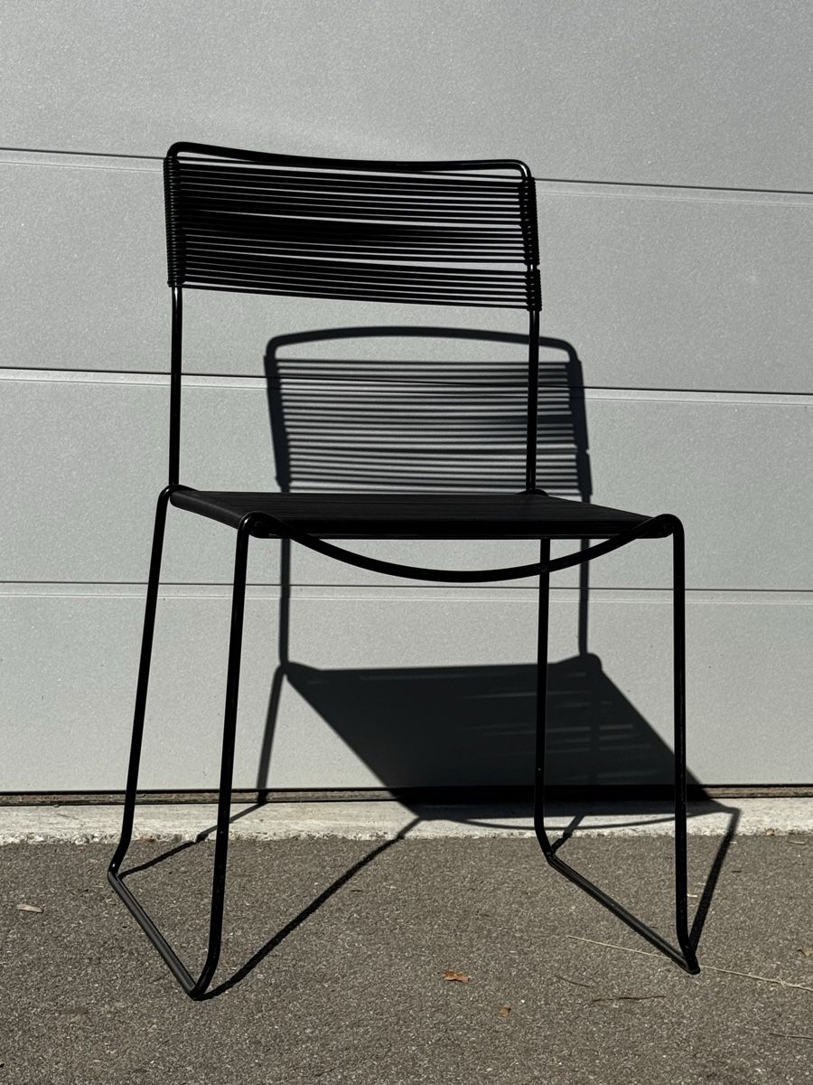 Stella Sedie: Chaise type spaghetti Stella - Designer Walter Frey – Usato da Remaufens venduto da Initiale5